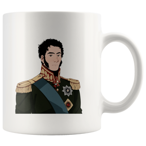 Pyotr Bagration Manga Style Mug - Napoleonic Impressions