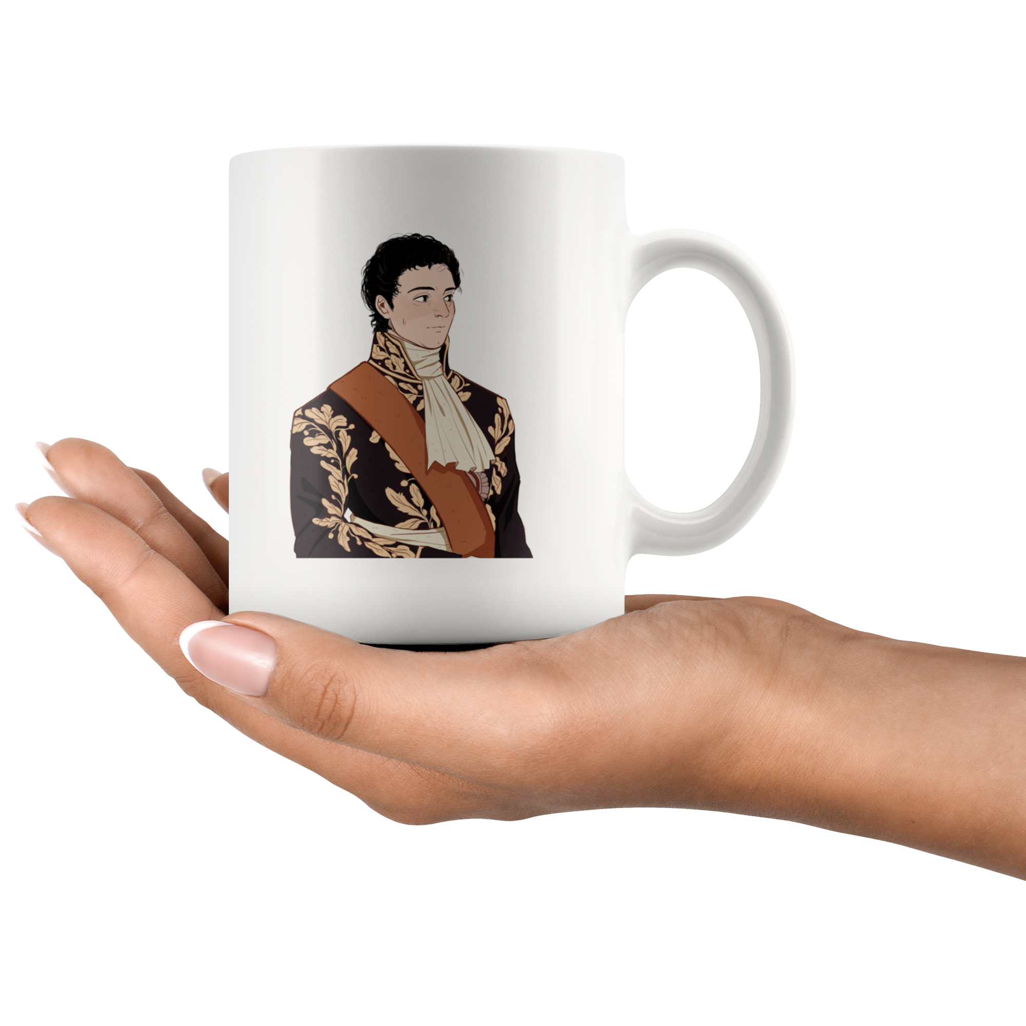 Marshal Berthier Manga Style Mug - Napoleonic Impressions