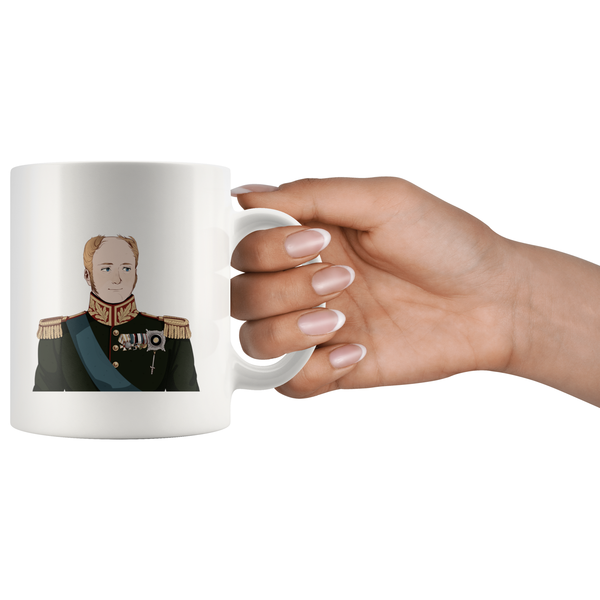 Tsar Alexander I Manga Style Mug