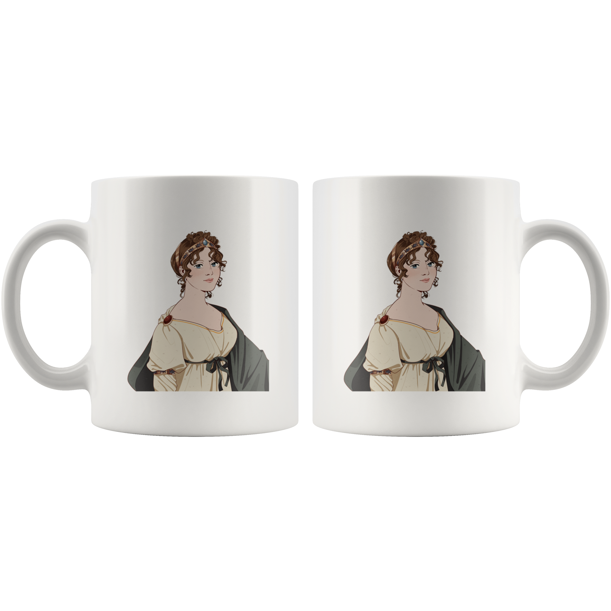 Queen Louise of Prussia Manga Style Mug - Napoleonic Impressions