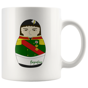 Prince Pyotr Bagration Matryoshka Mug - Napoleonic Impressions
