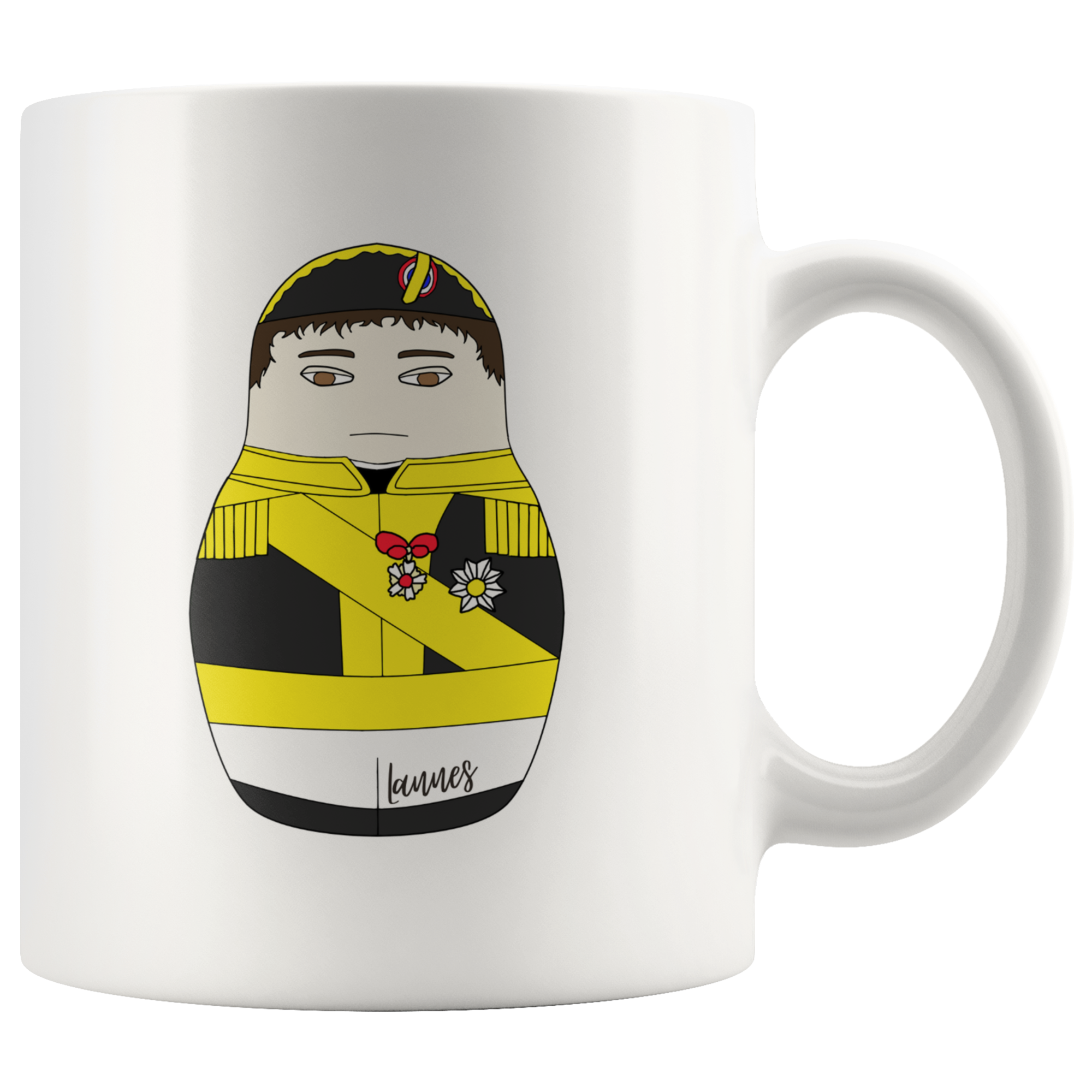 Marshal Lannes Matryoshka Mug - Napoleonic Impressions