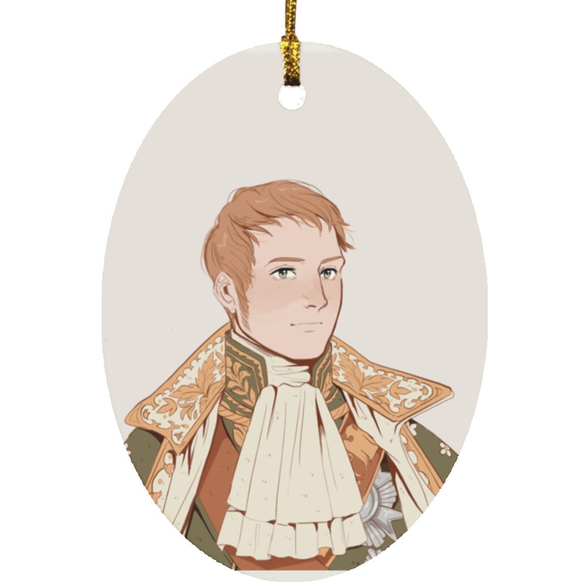 Manga Eugene de Beauharnais Christmas Ornament - Napoleonic Impressions