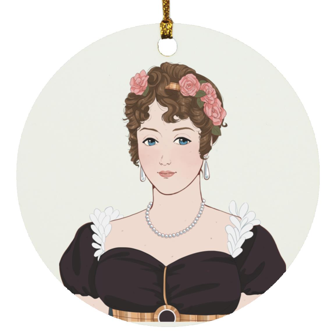 Manga Marie Walewska Christmas Ornament