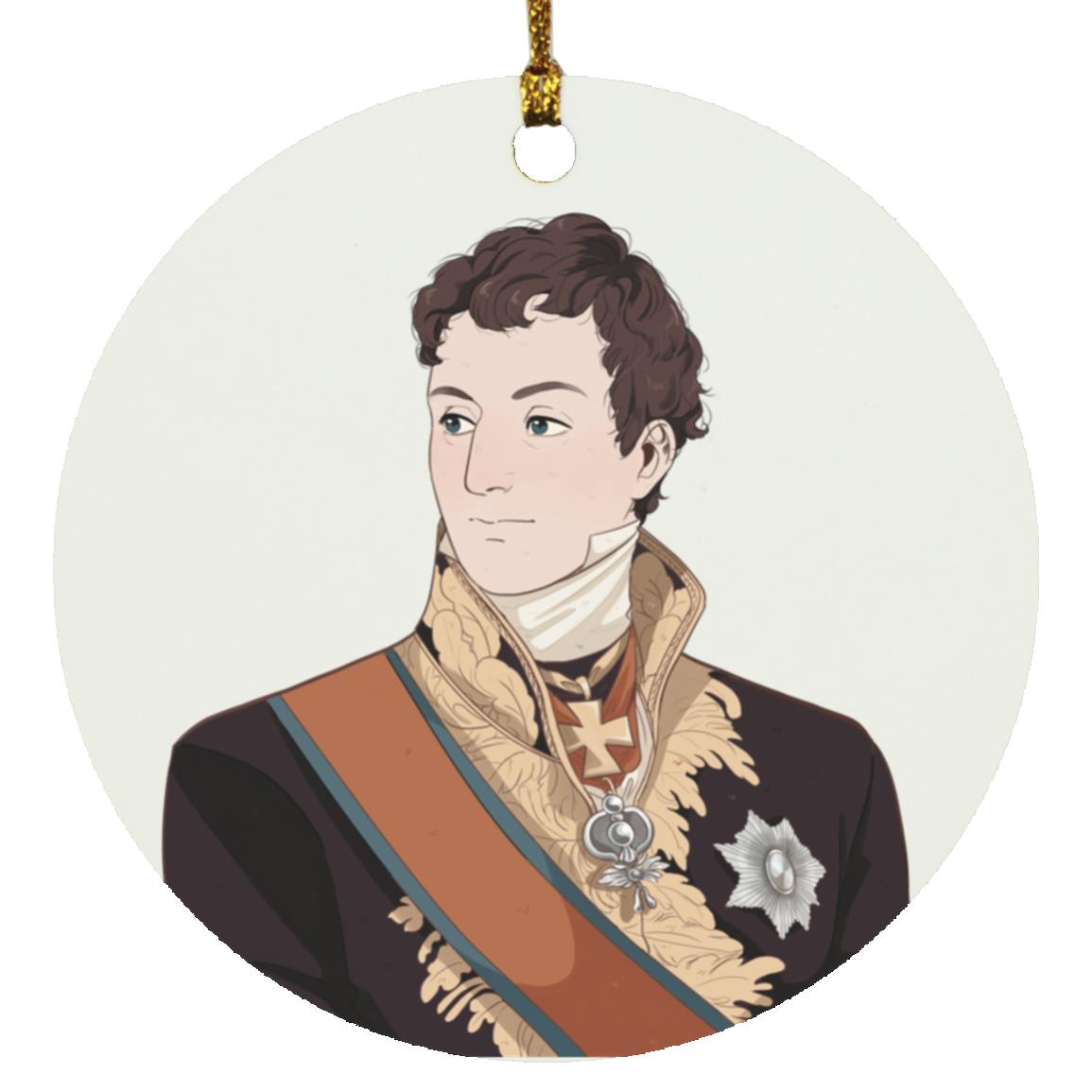 Manga Klemens von Metternich Christmas Ornament Napoleonic Impressions