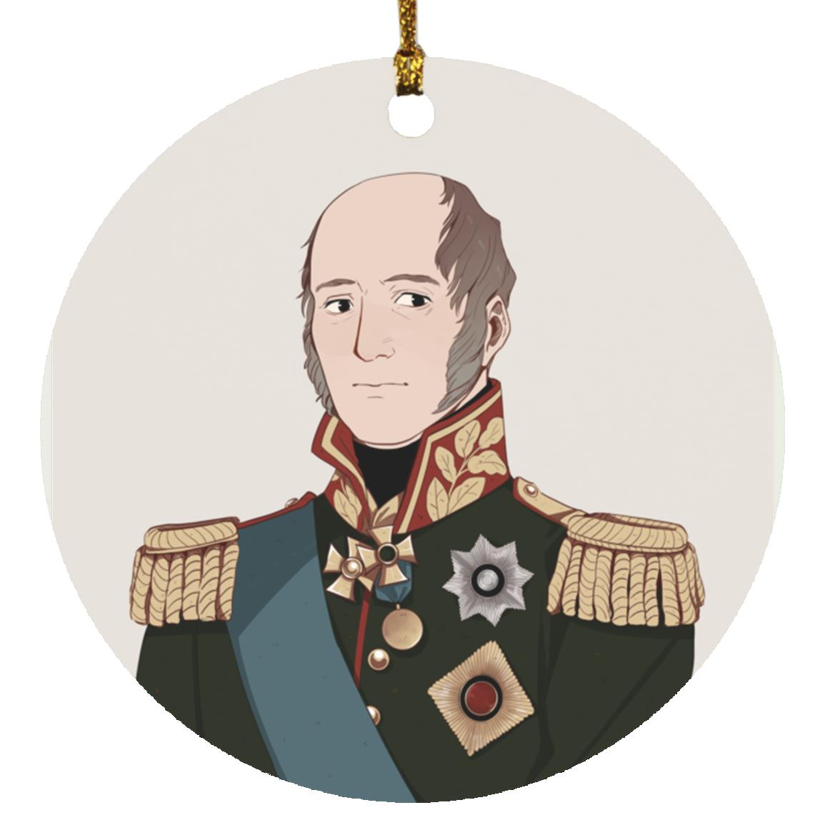 Manga Barclay de Tolly Christmas Ornament
