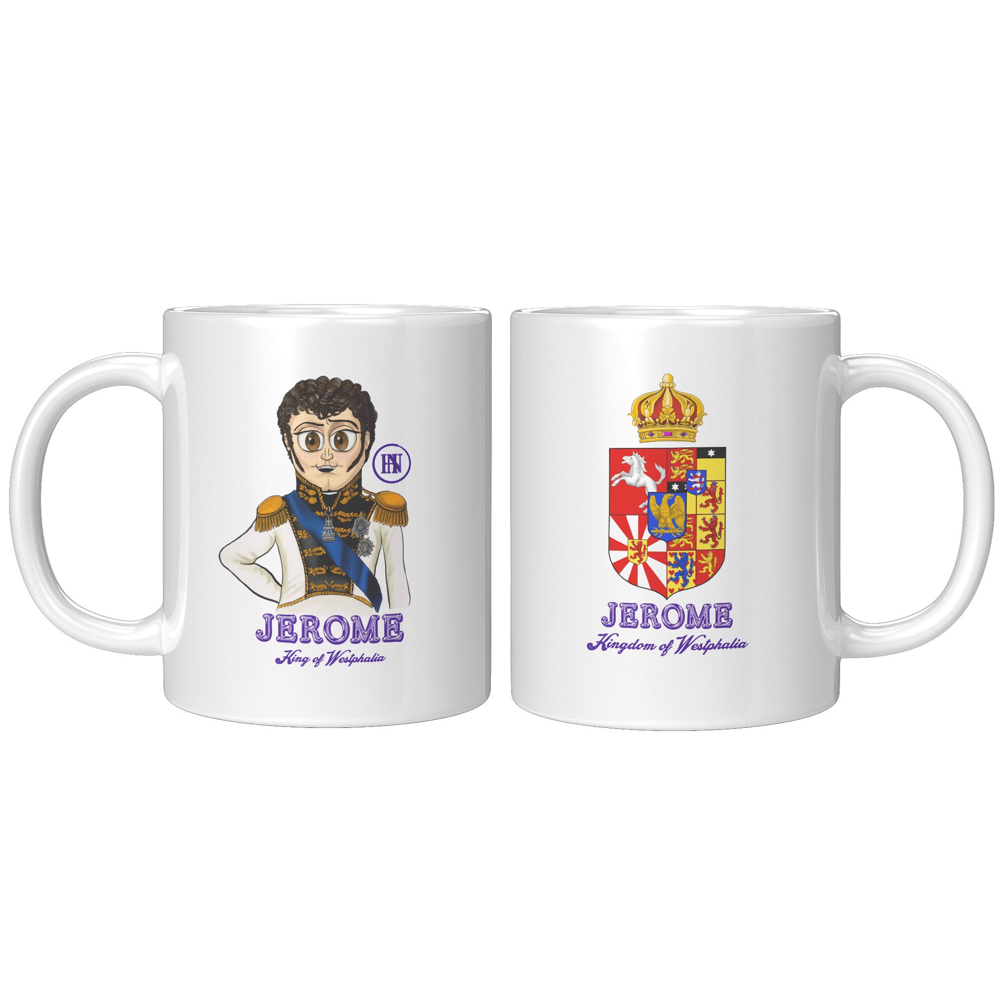 Jerome Bonaparte King of Westphalia Cartoon Mug