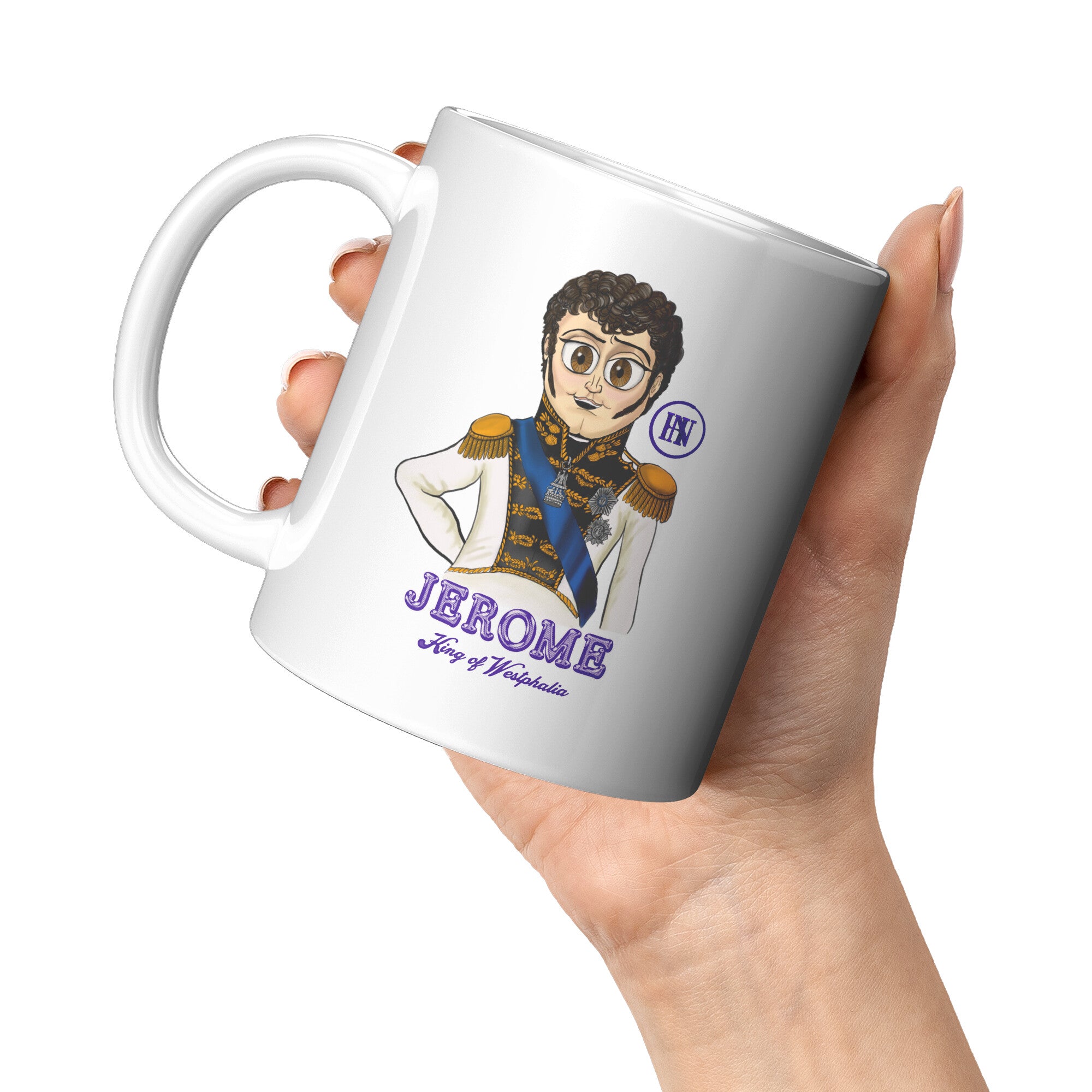 Jerome Bonaparte King of Westphalia Cartoon Mug