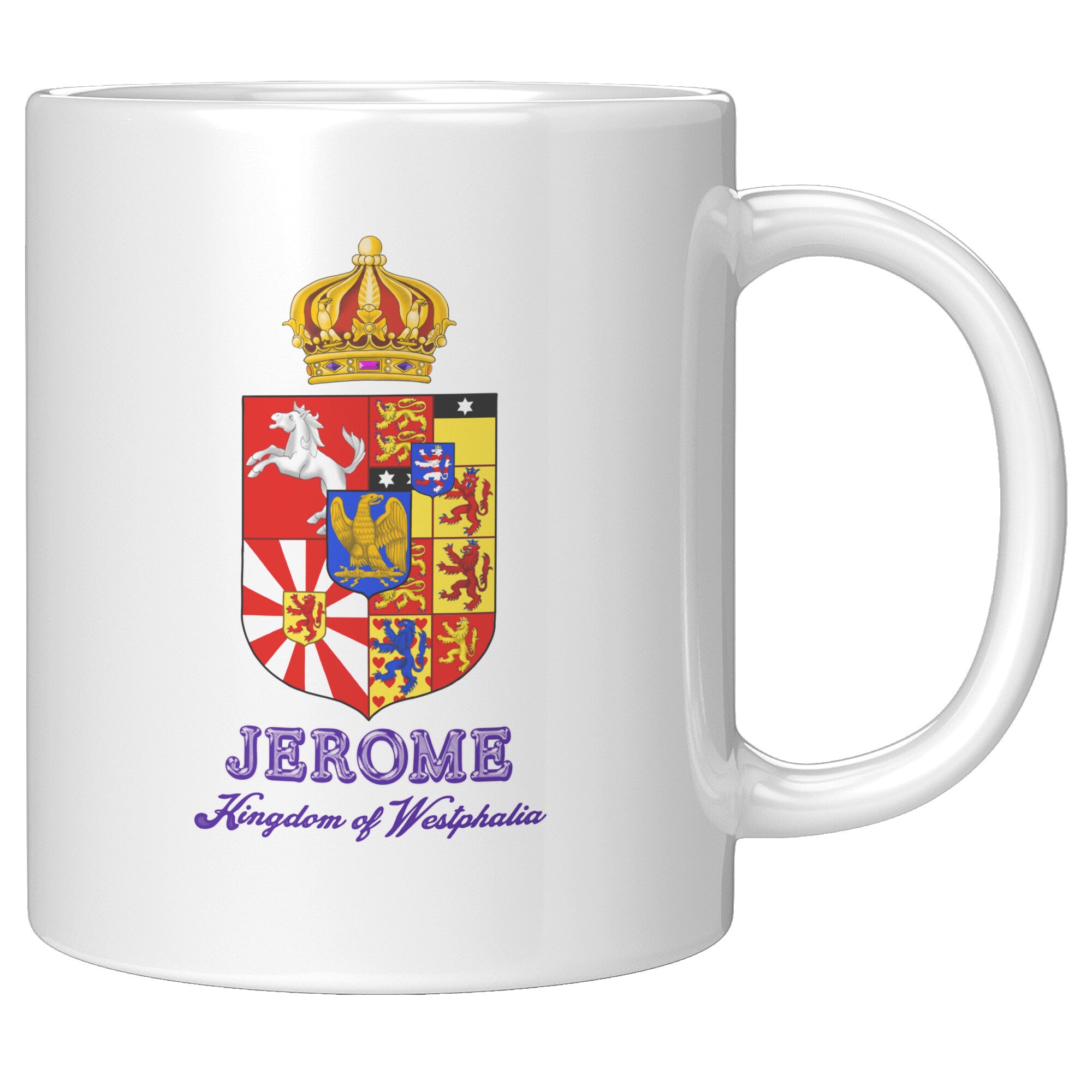 Jerome Bonaparte King of Westphalia Cartoon Mug
