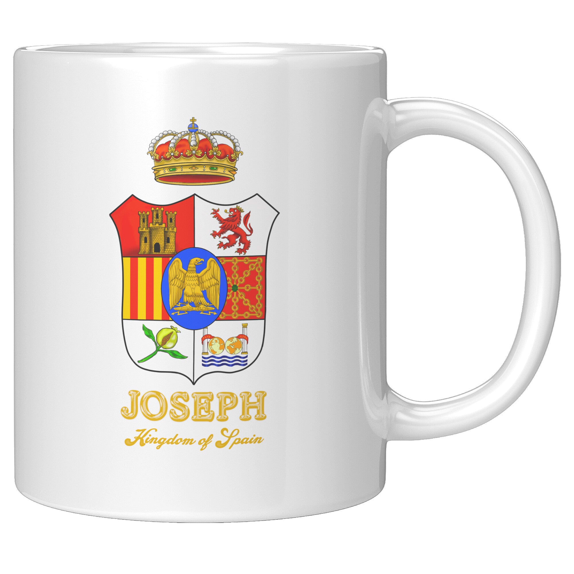 Joseph Bonaparte King of Spain Cartoon Mug