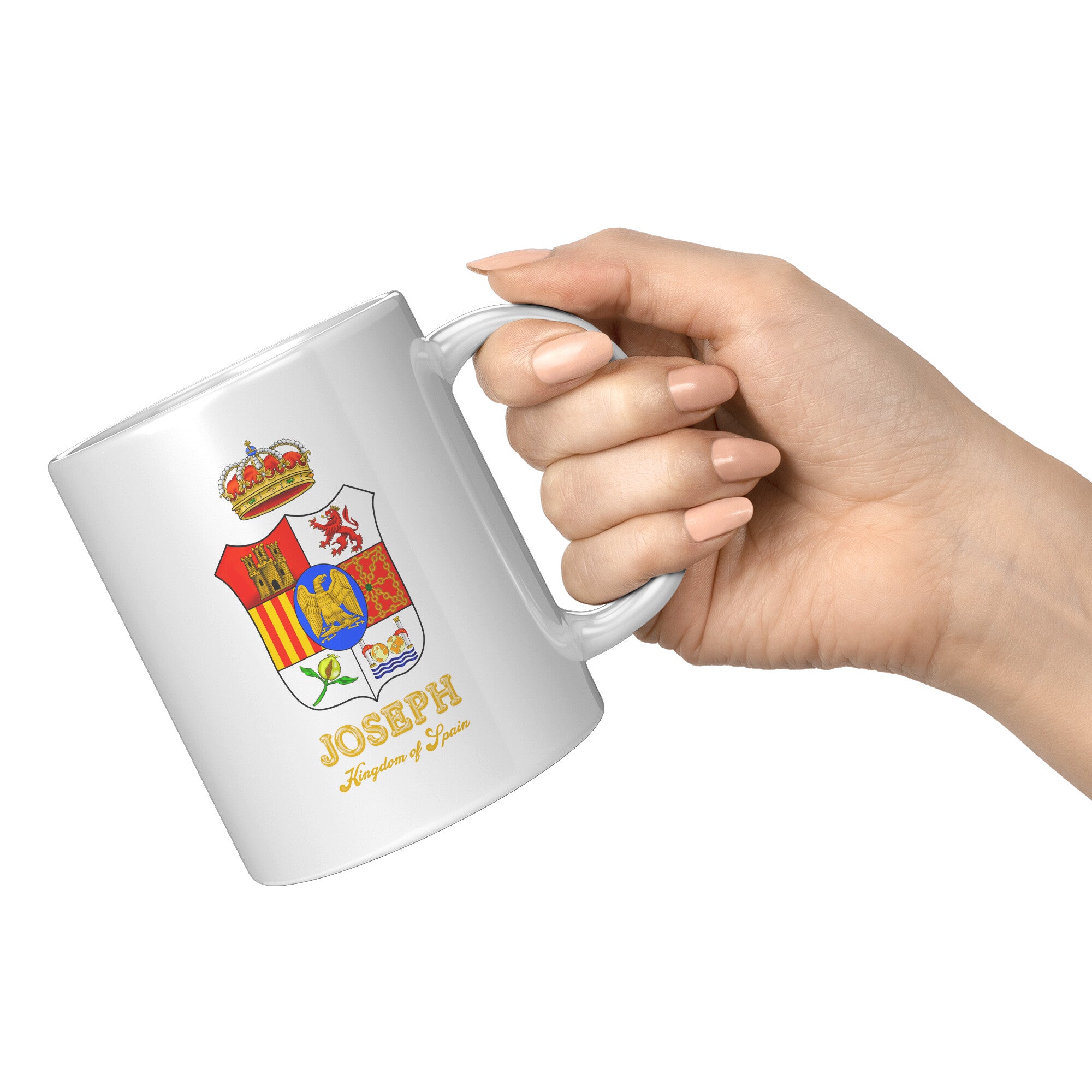 Joseph Bonaparte King of Spain Cartoon Mug