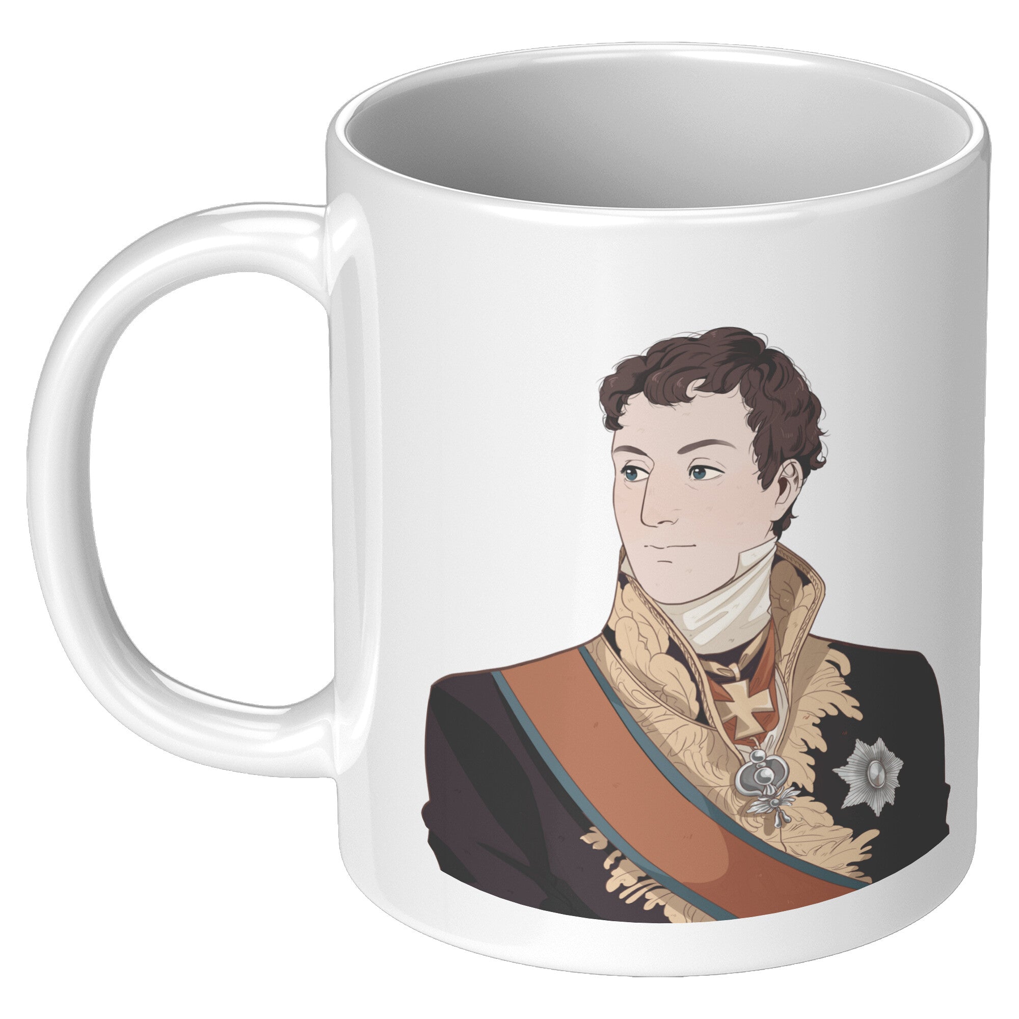 Klemens von Metternich Manga Style Mug
