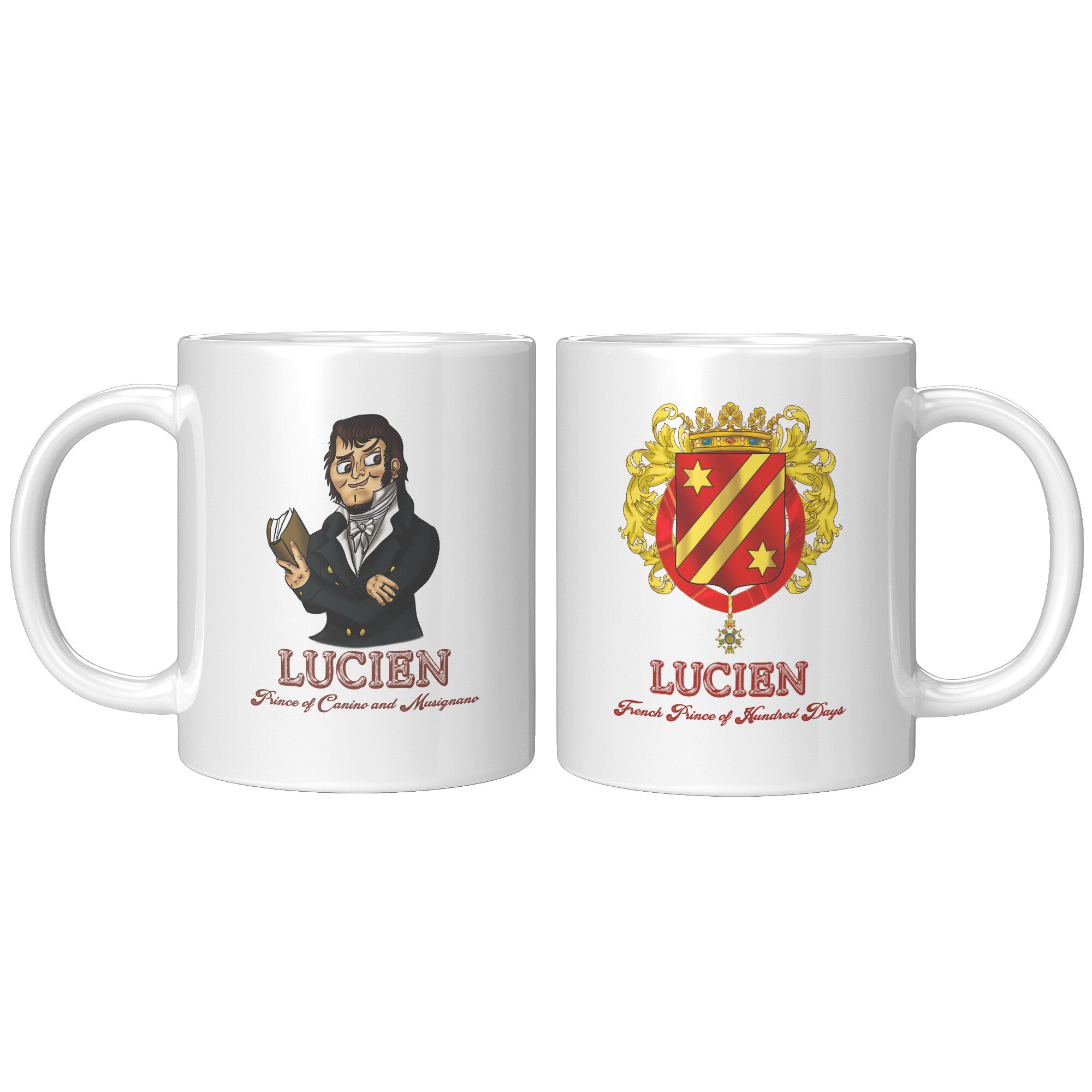 Lucien Bonaparte Cartoon Mug
