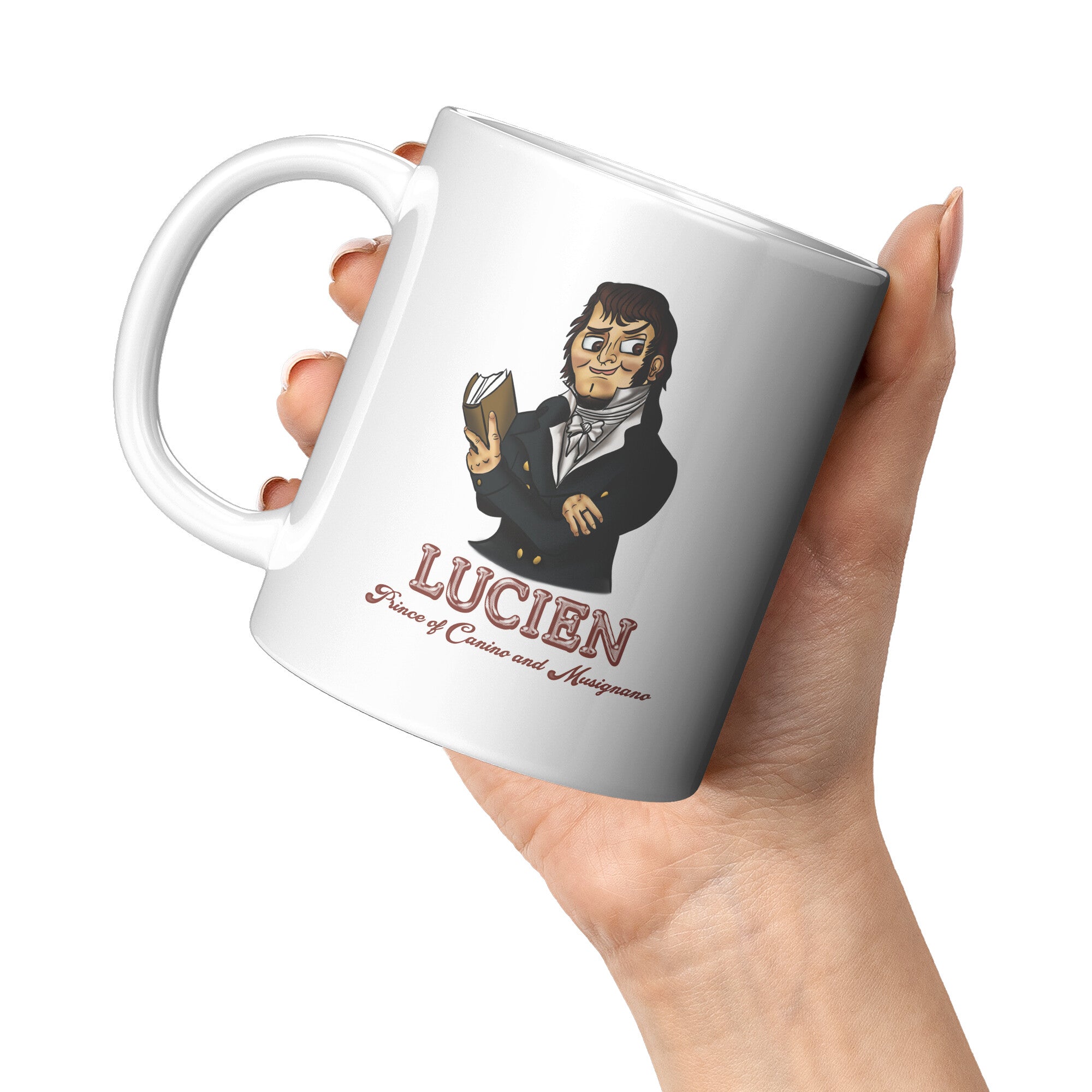 Lucien Bonaparte Cartoon Mug