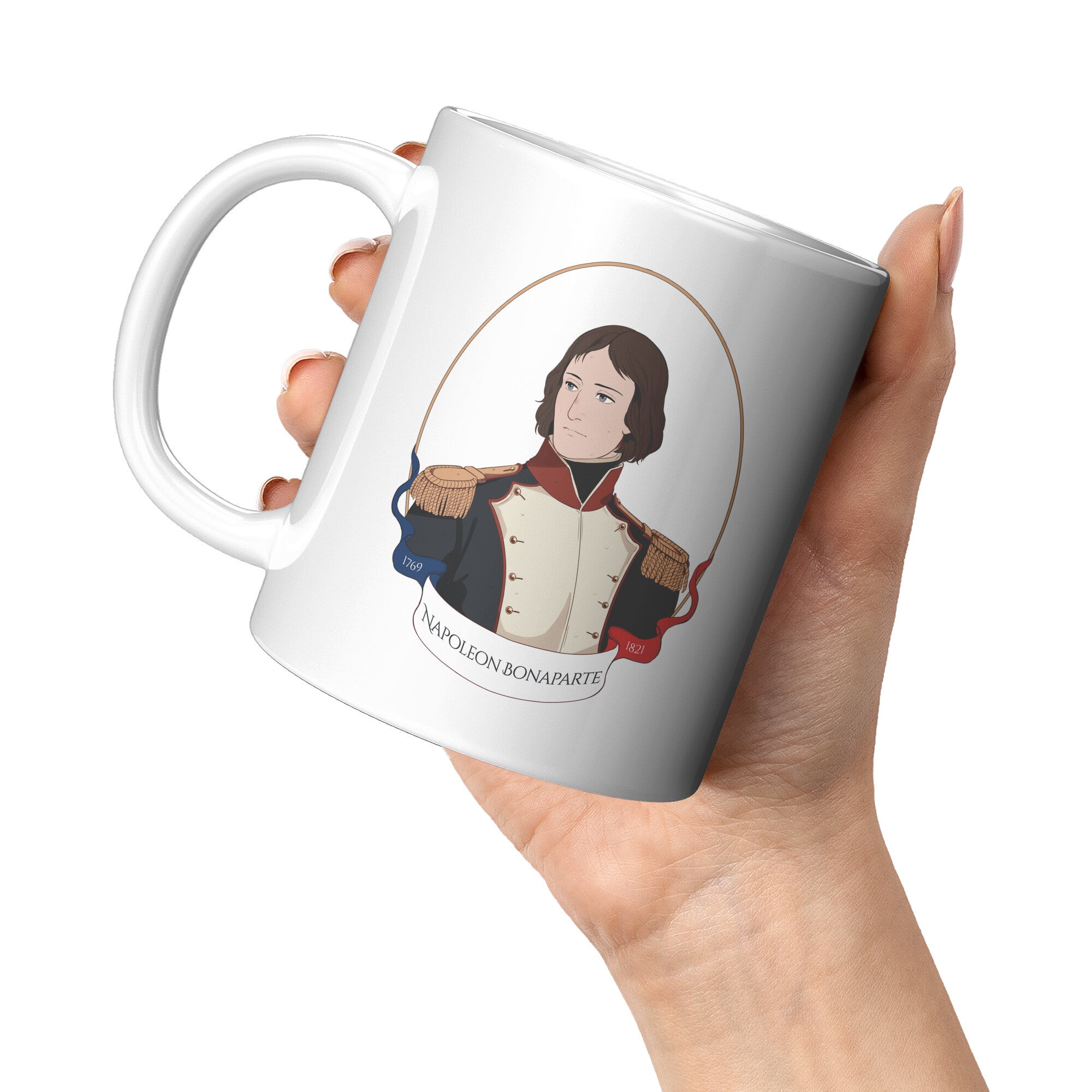Young Napoleon Manga Style Mug