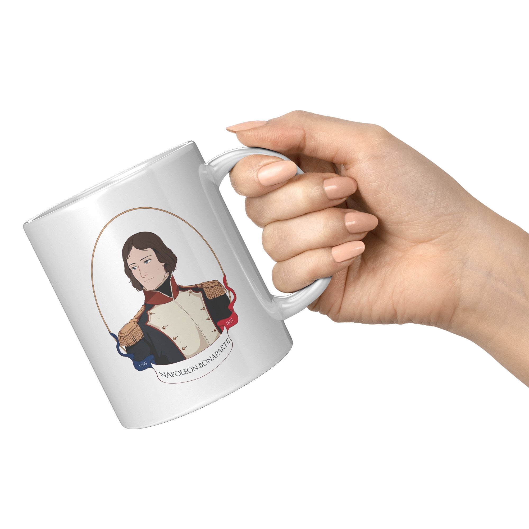 Young Napoleon Manga Style Mug