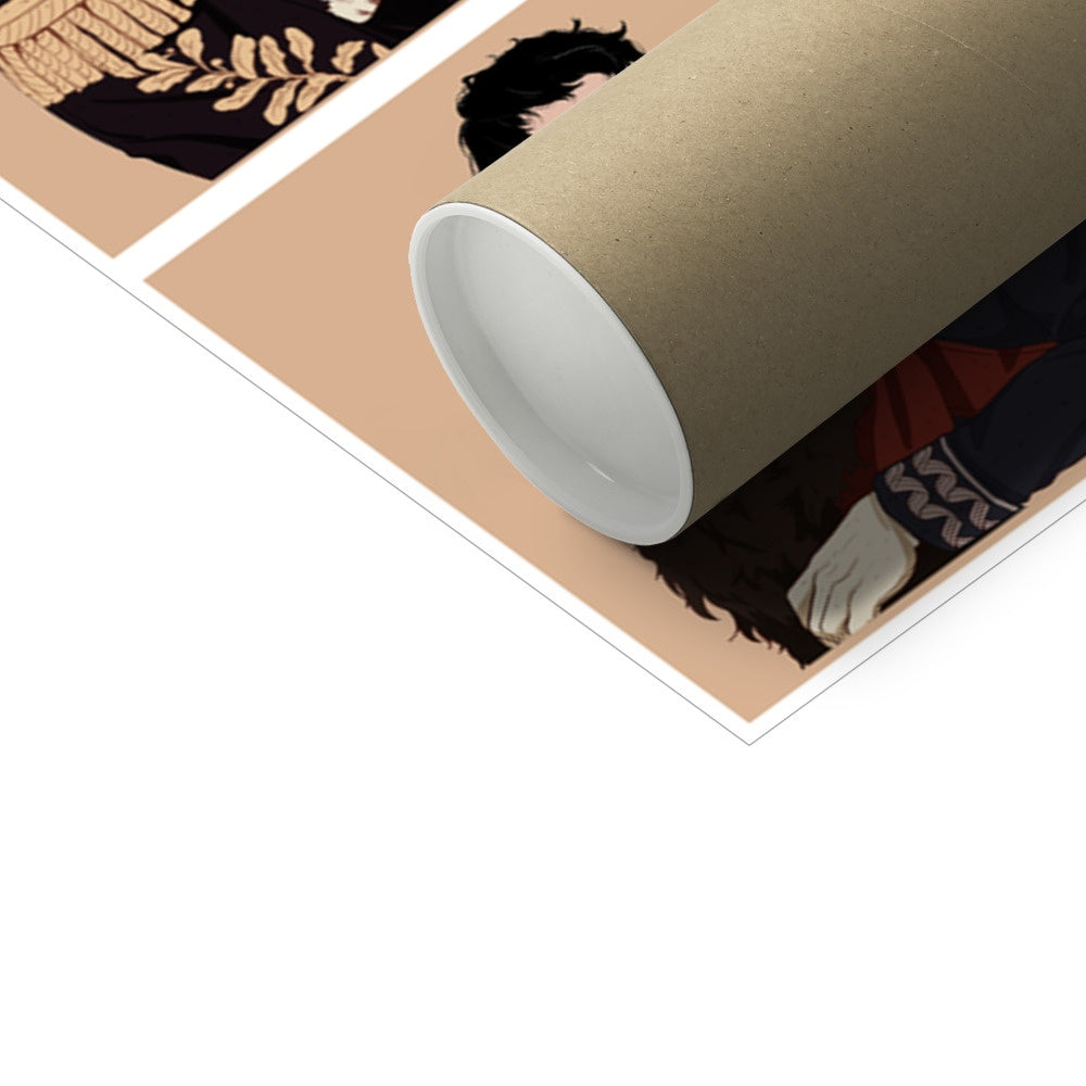 Napoleon's Greatest Marshals Manga Art Print - Napoleonic Impressions