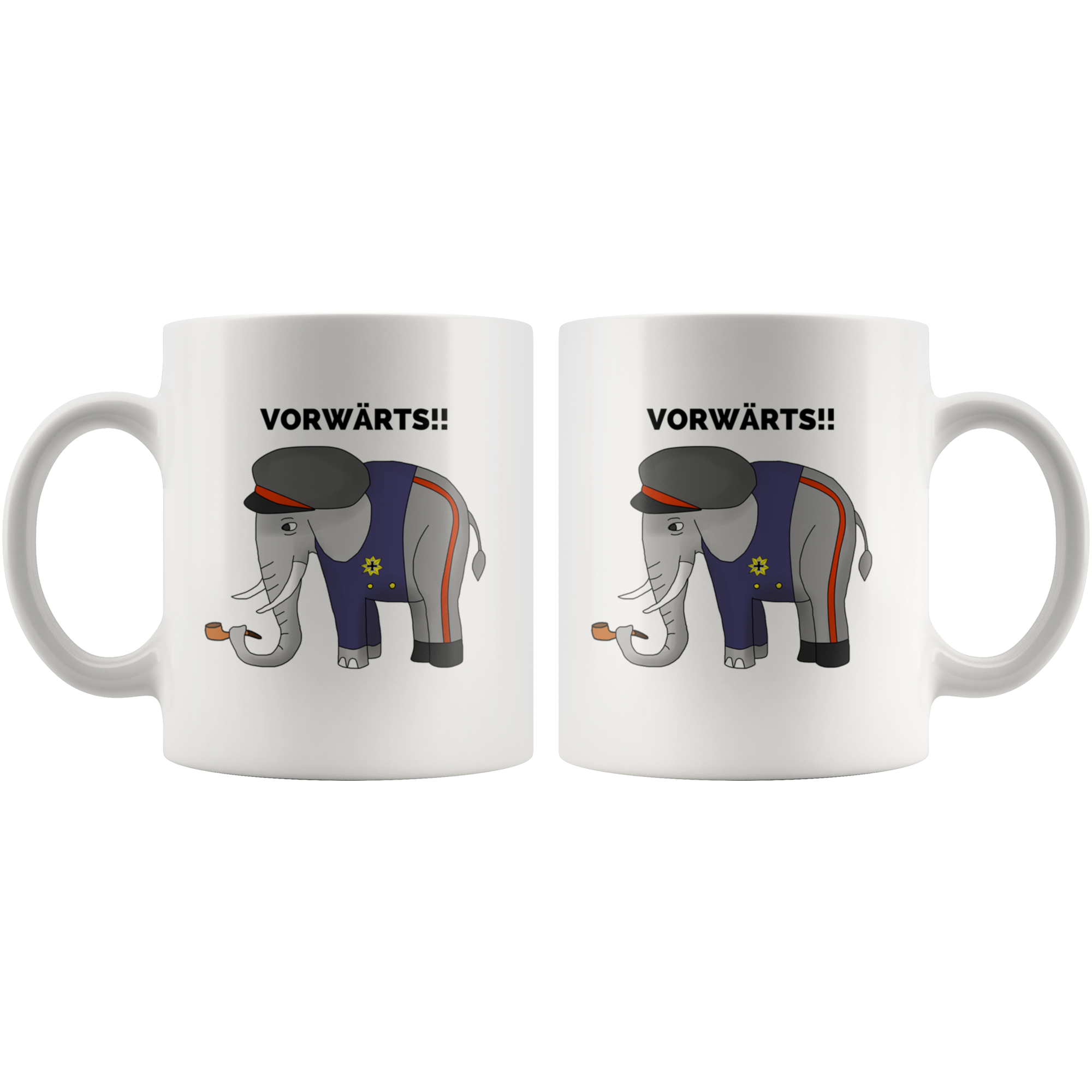 Gebhard von Blücher Elephant Mug - Napoleonic Impressions