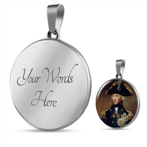 Admiral Horatio Nelson Circle Pendant - Napoleonic Impressions