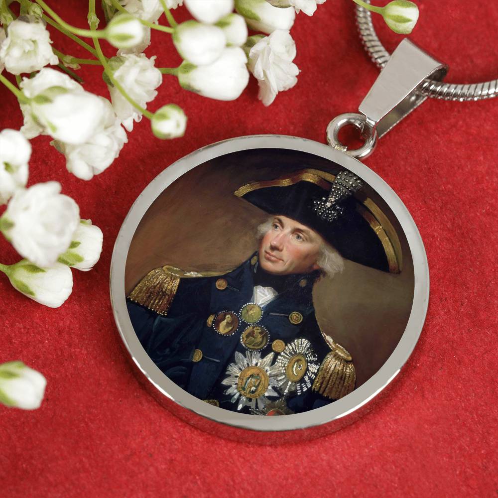 Admiral Horatio Nelson Circle Pendant - Napoleonic Impressions