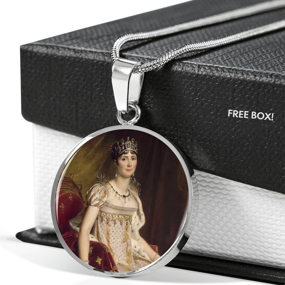 Empress Josephine Circle Pendant - Napoleonic Impressions