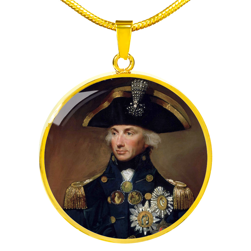 Admiral Horatio Nelson Circle Pendant - Napoleonic Impressions