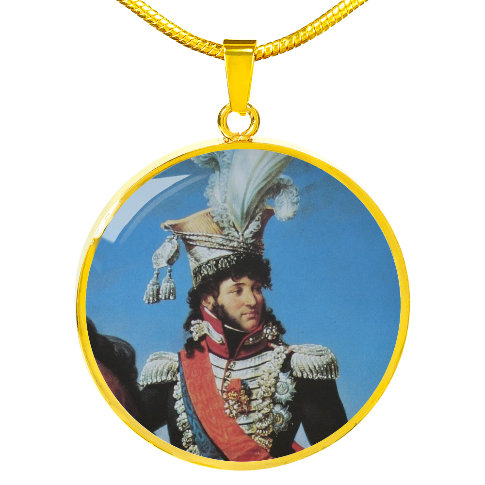 Joachim Murat Circle Pendant - Napoleonic Impressions