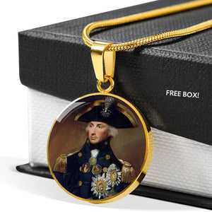 Admiral Horatio Nelson Circle Pendant - Napoleonic Impressions