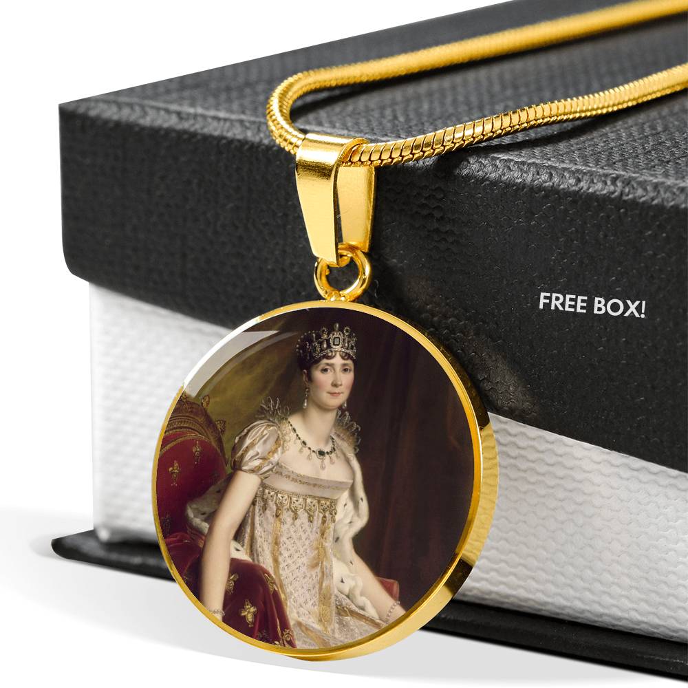 Empress Josephine Circle Pendant - Napoleonic Impressions