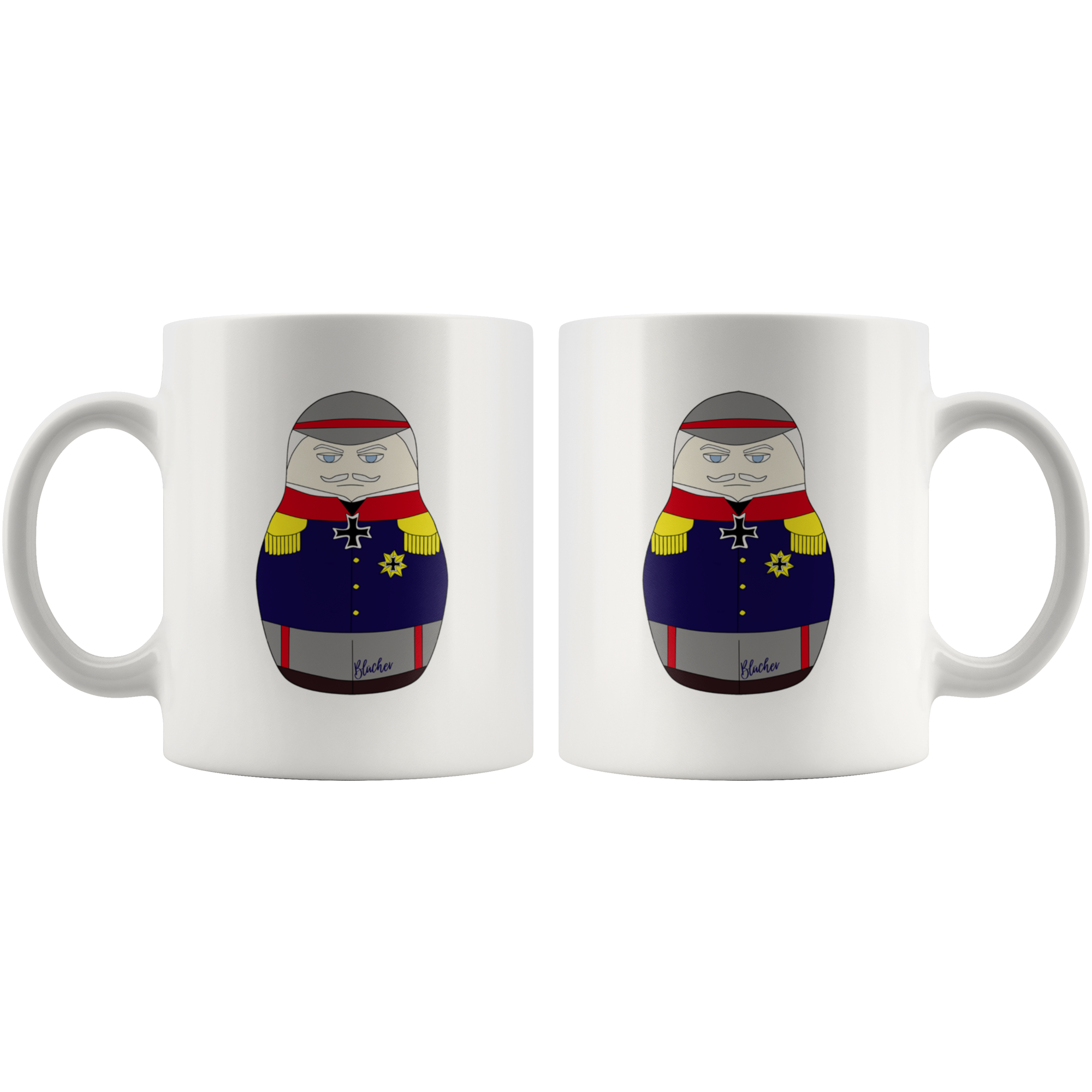 Gebhard von Blücher Matryoshka Mug - Napoleonic Impressions