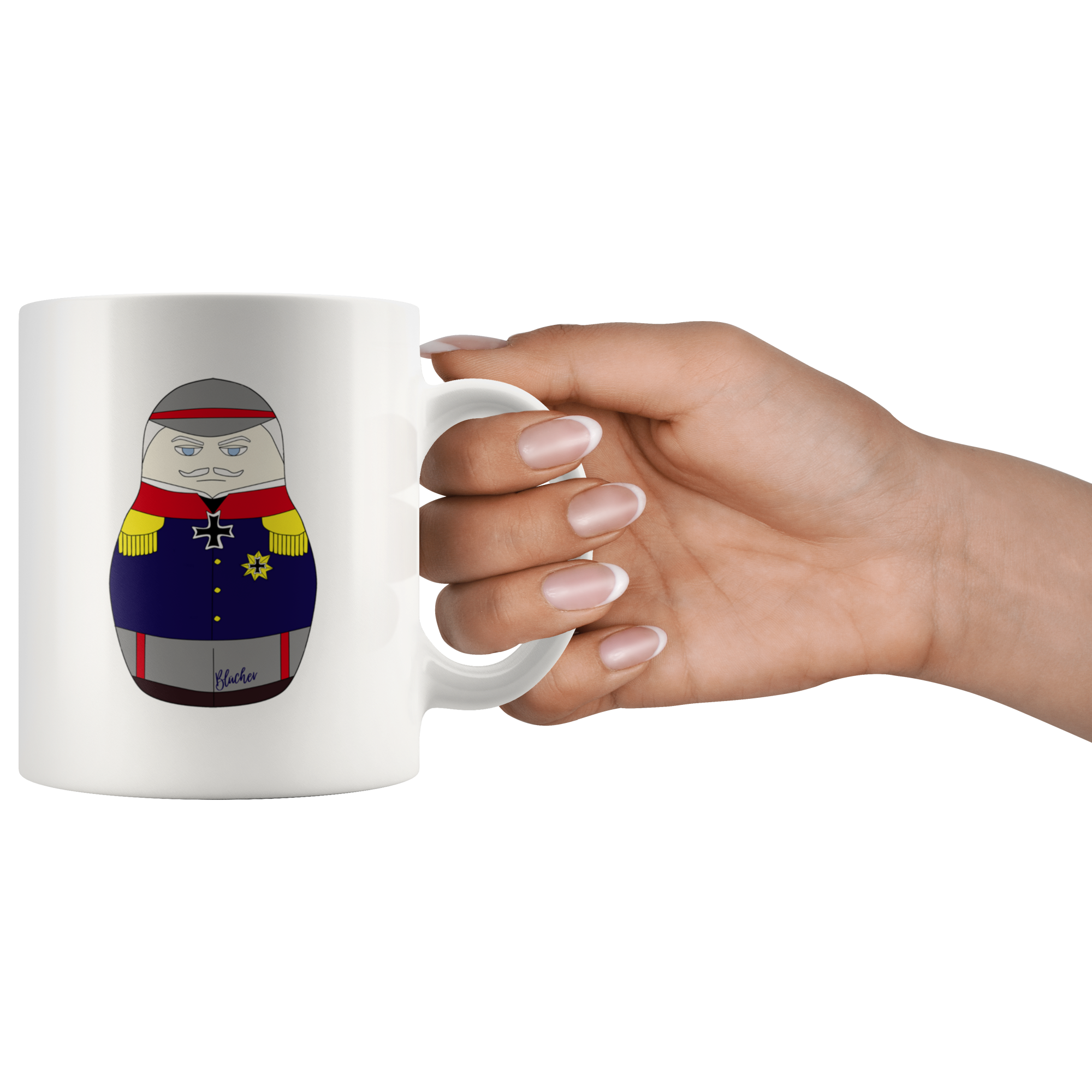 Gebhard von Blücher Matryoshka Mug - Napoleonic Impressions