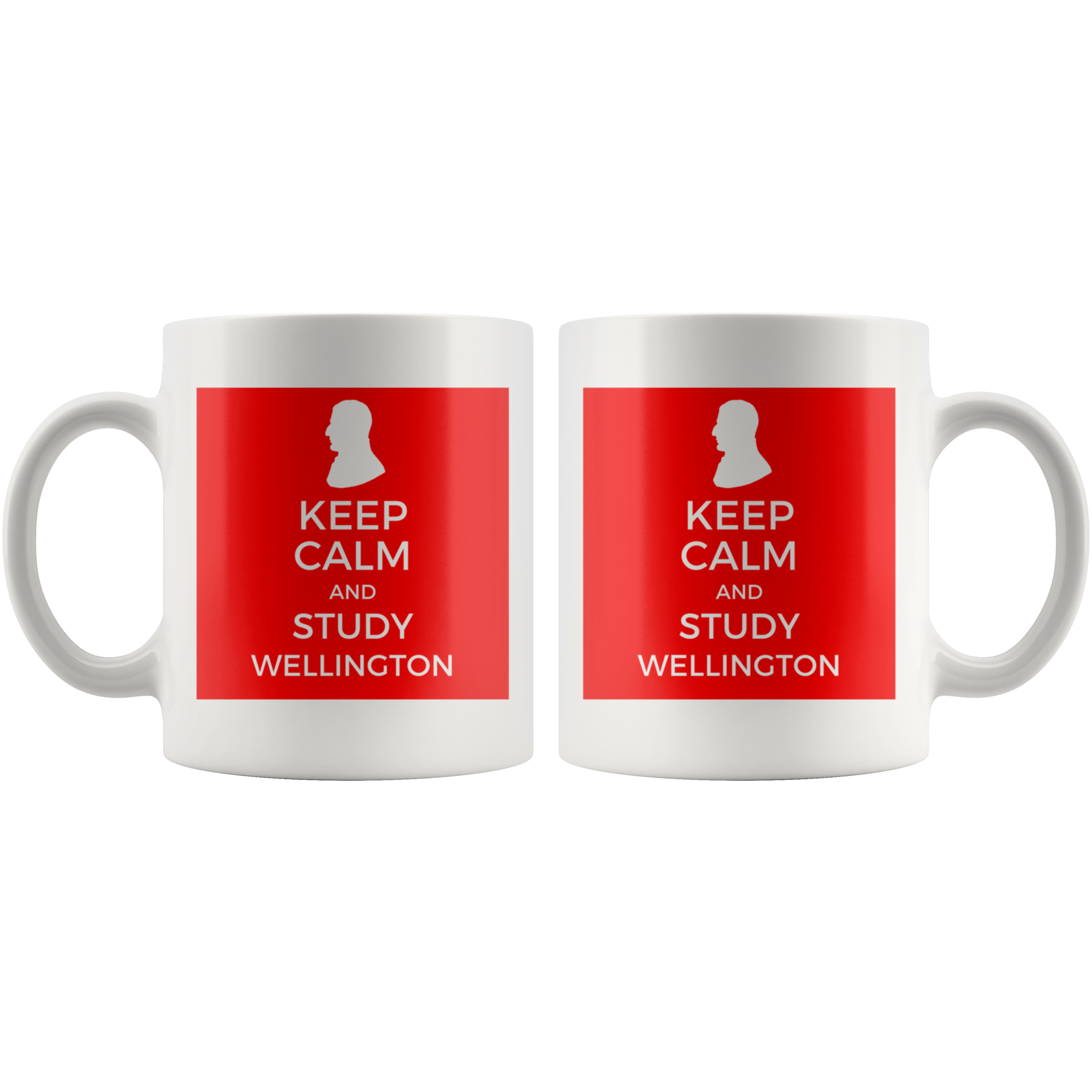 Keep Calm and Study Wellington Mug - Napoleonic Impressions
