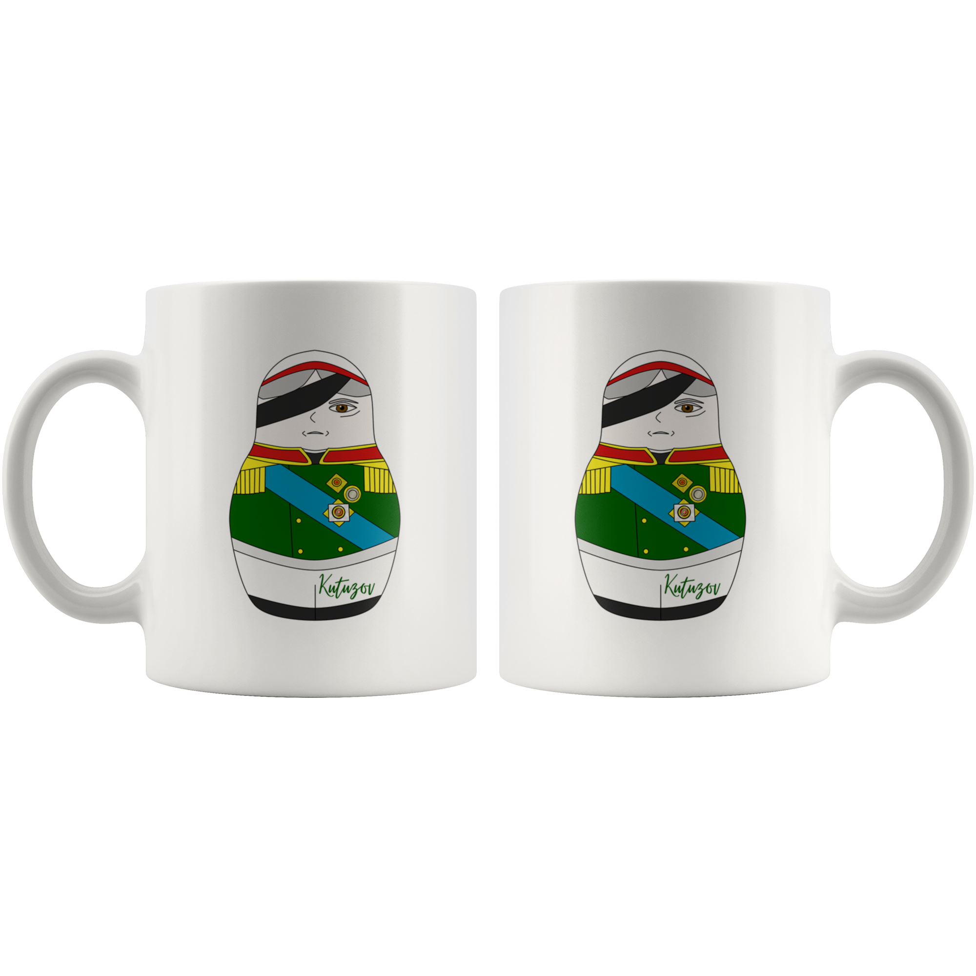 Field Marshal Kutuzov Matryoshka Mug - Napoleonic Impressions