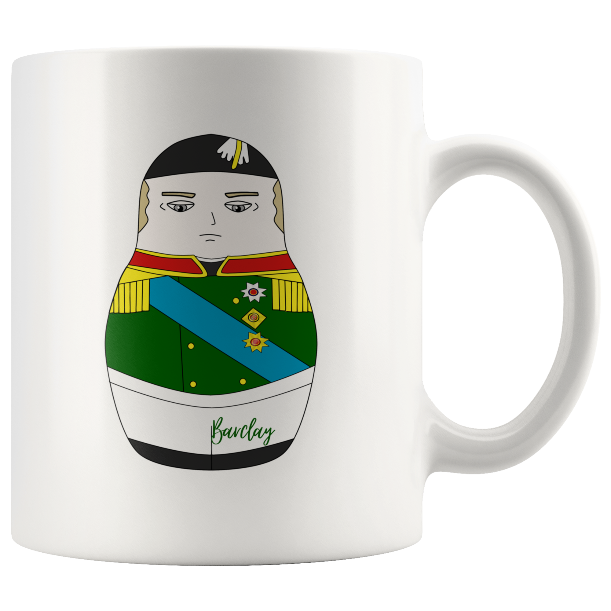 Barclay de Tolly Matryoshka Mug - Napoleonic Impressions