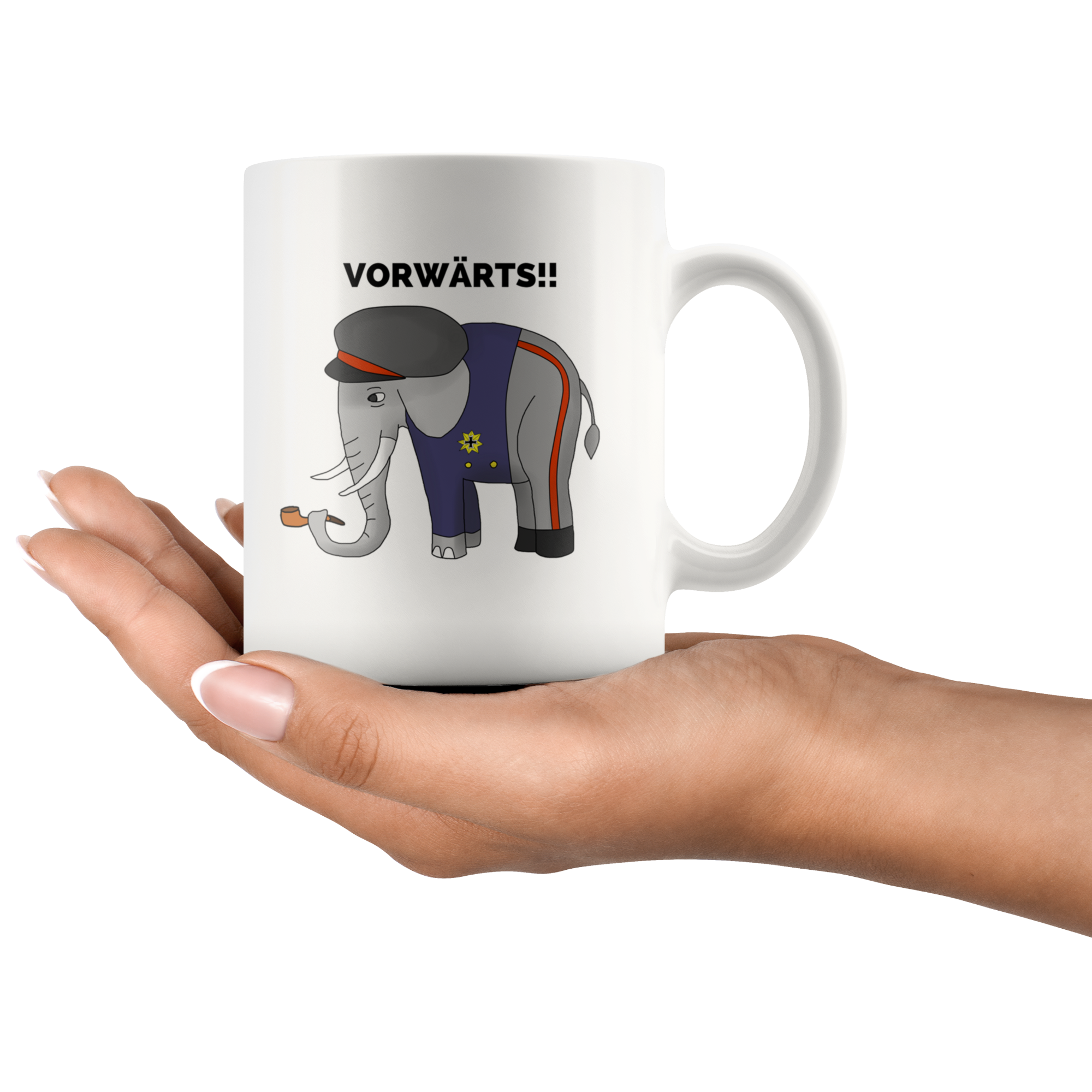 Gebhard von Blücher Elephant Mug - Napoleonic Impressions