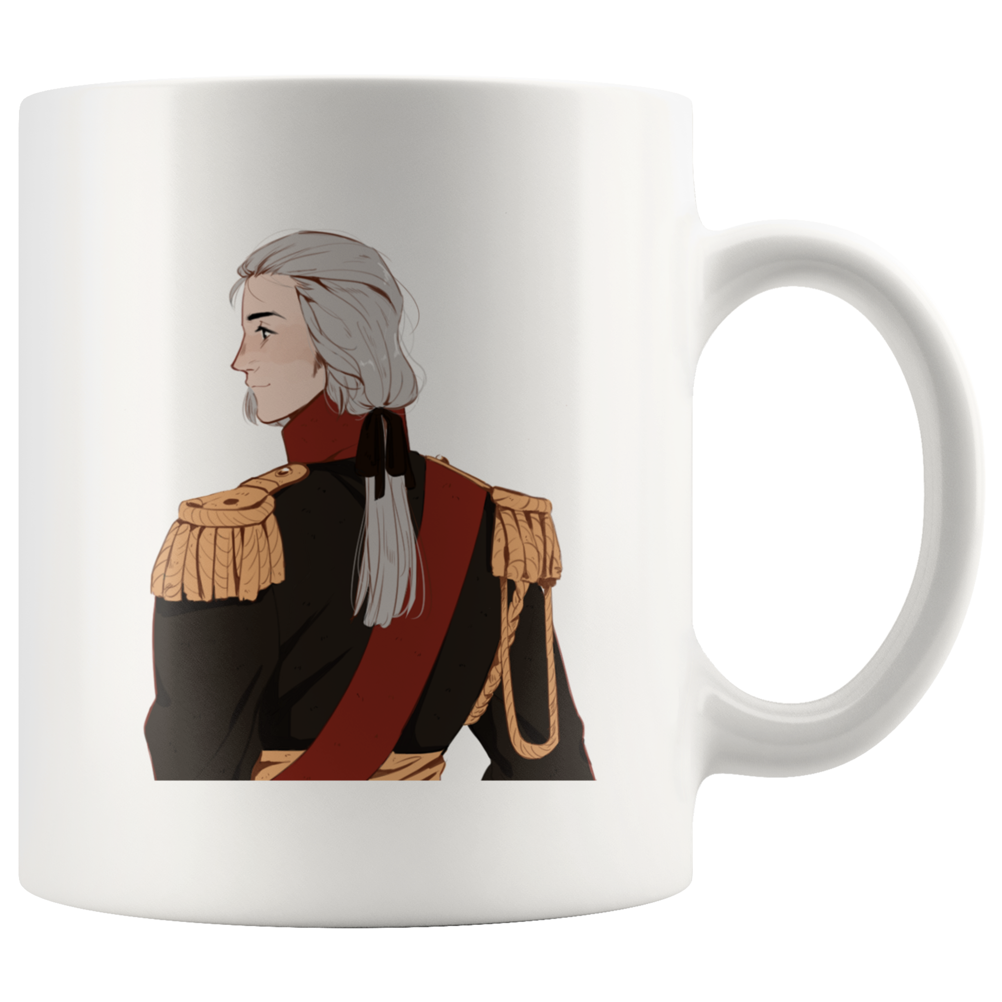 Marshal Bessieres Manga Style Mug - Napoleonic Impressions