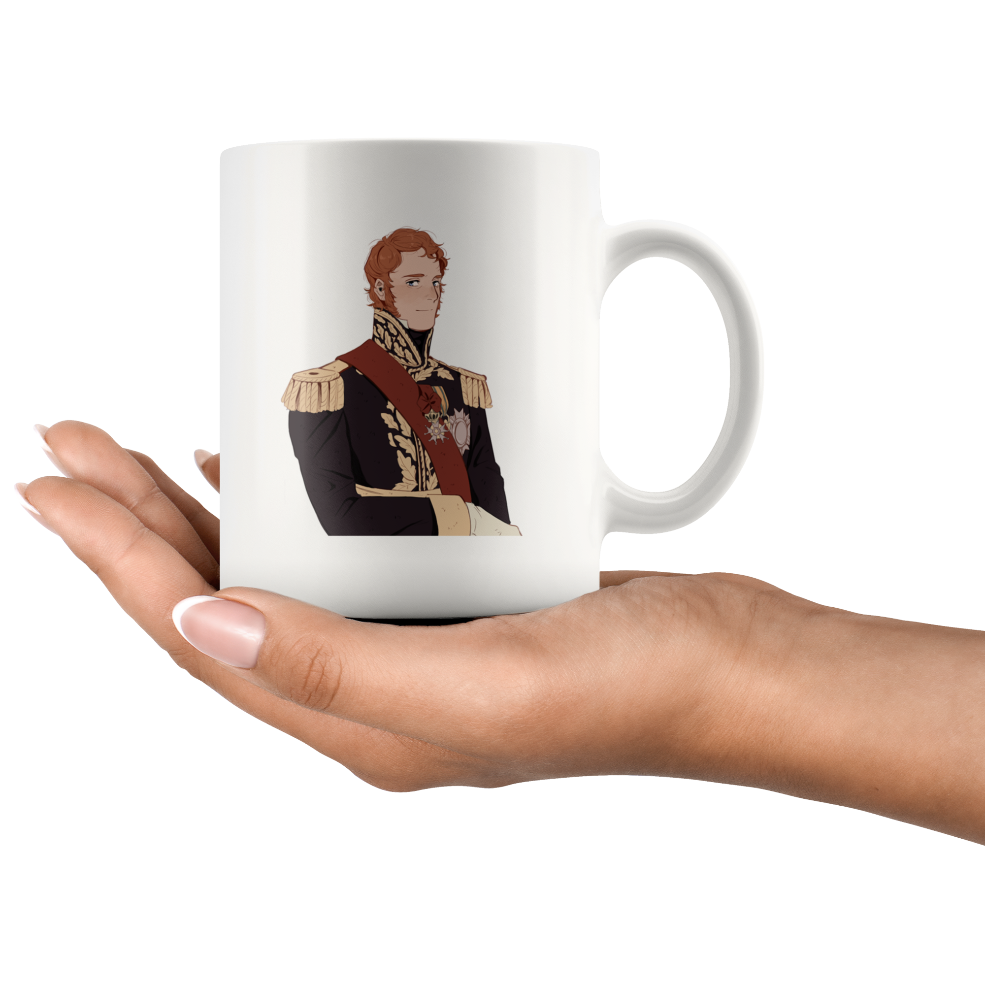 Marshal Ney Manga Style Mug - Napoleonic Impressions