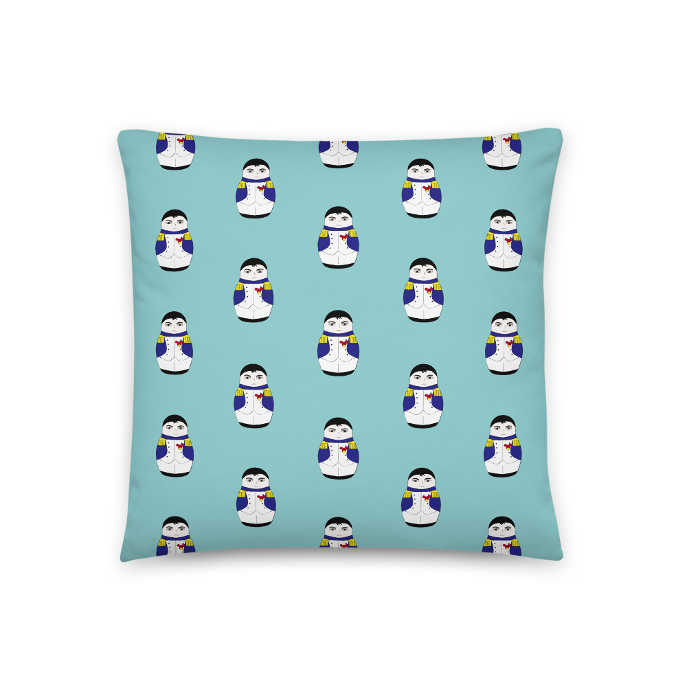 Napoleon Matryoshka Pattern Sofa Cushion - Napoleonic Impressions