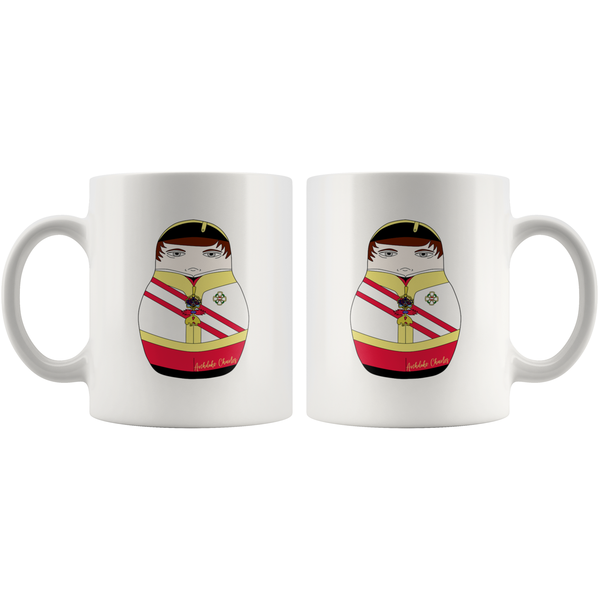 Archduke Charles of Austria Matryoshka Mug - Napoleonic Impressions