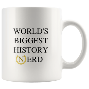 'World's Biggest History Nerd' Mug - Napoleonic Impressions