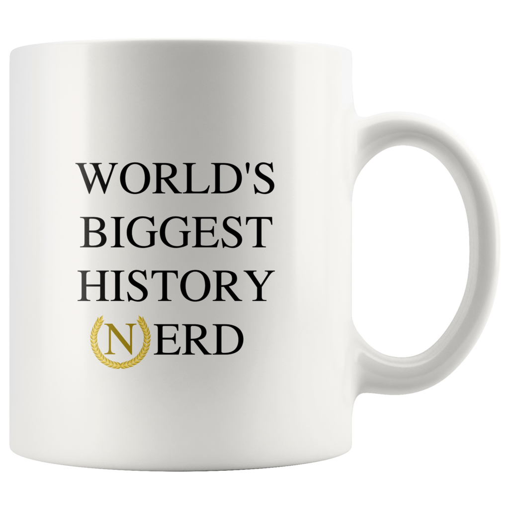 'World's Biggest History Nerd' Mug - Napoleonic Impressions