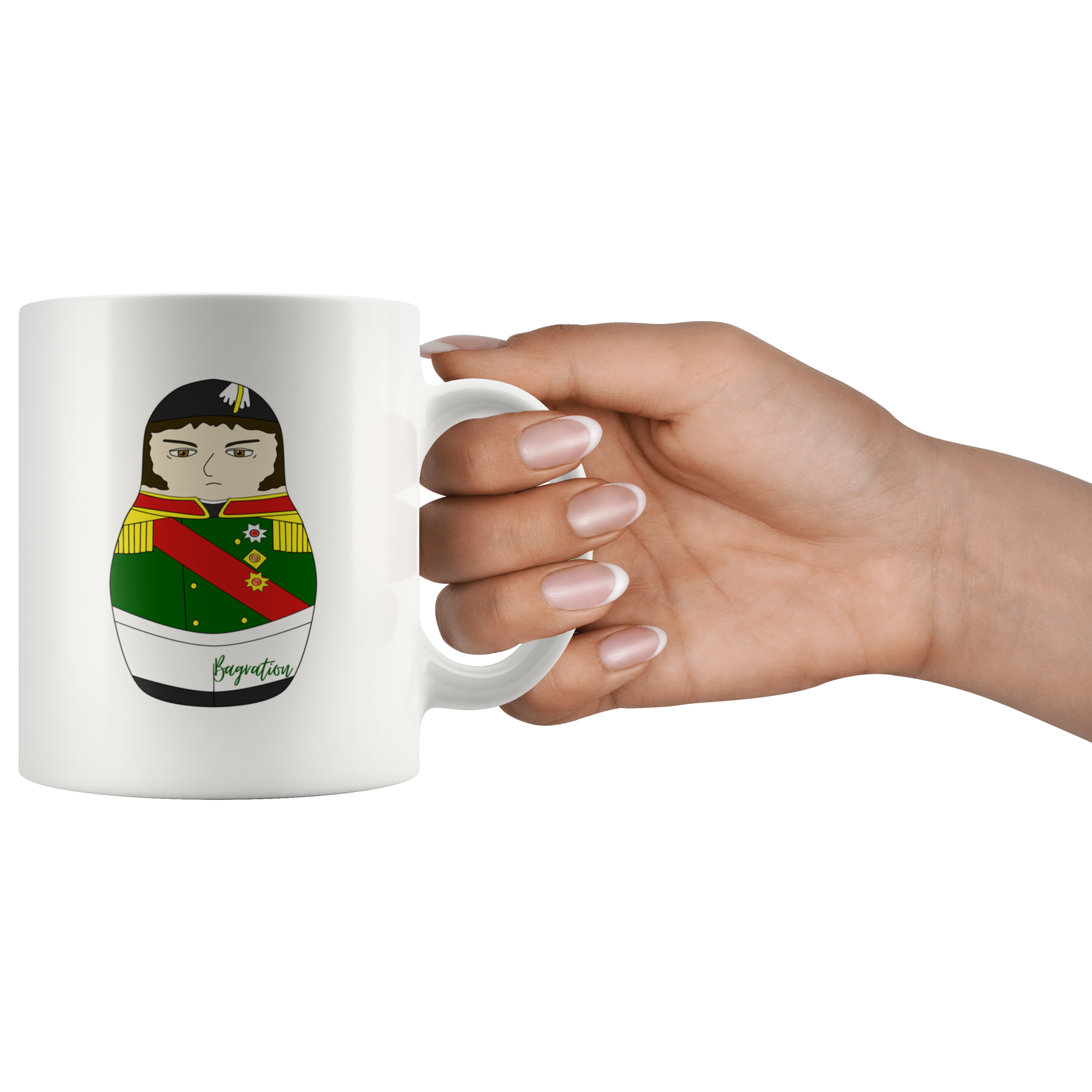 Prince Pyotr Bagration Matryoshka Mug - Napoleonic Impressions