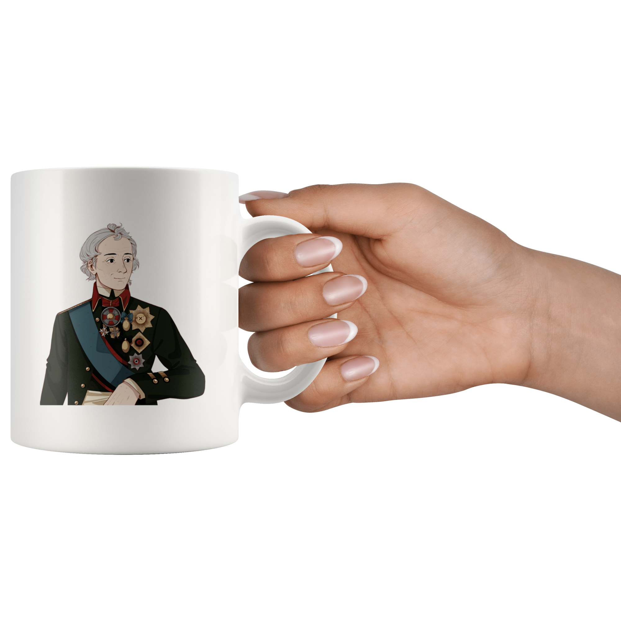 Alexander Suvorov Manga Style Mug - Napoleonic Impressions