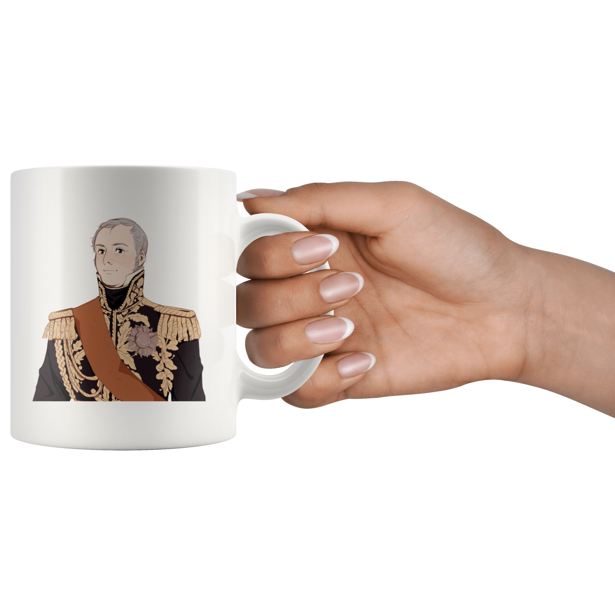 Marshal MacDonald Manga Style Mug - Napoleonic Impressions