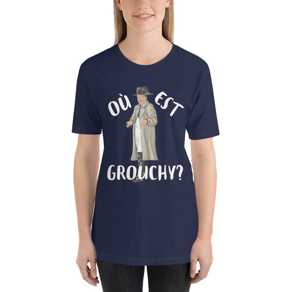 'Où est Grouchy' Napoleon Premium Unisex Tee