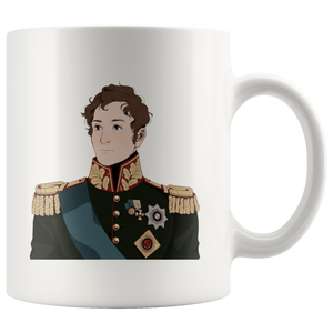 Mikhail Miloradovich Manga Style Mug - Napoleonic Impressions