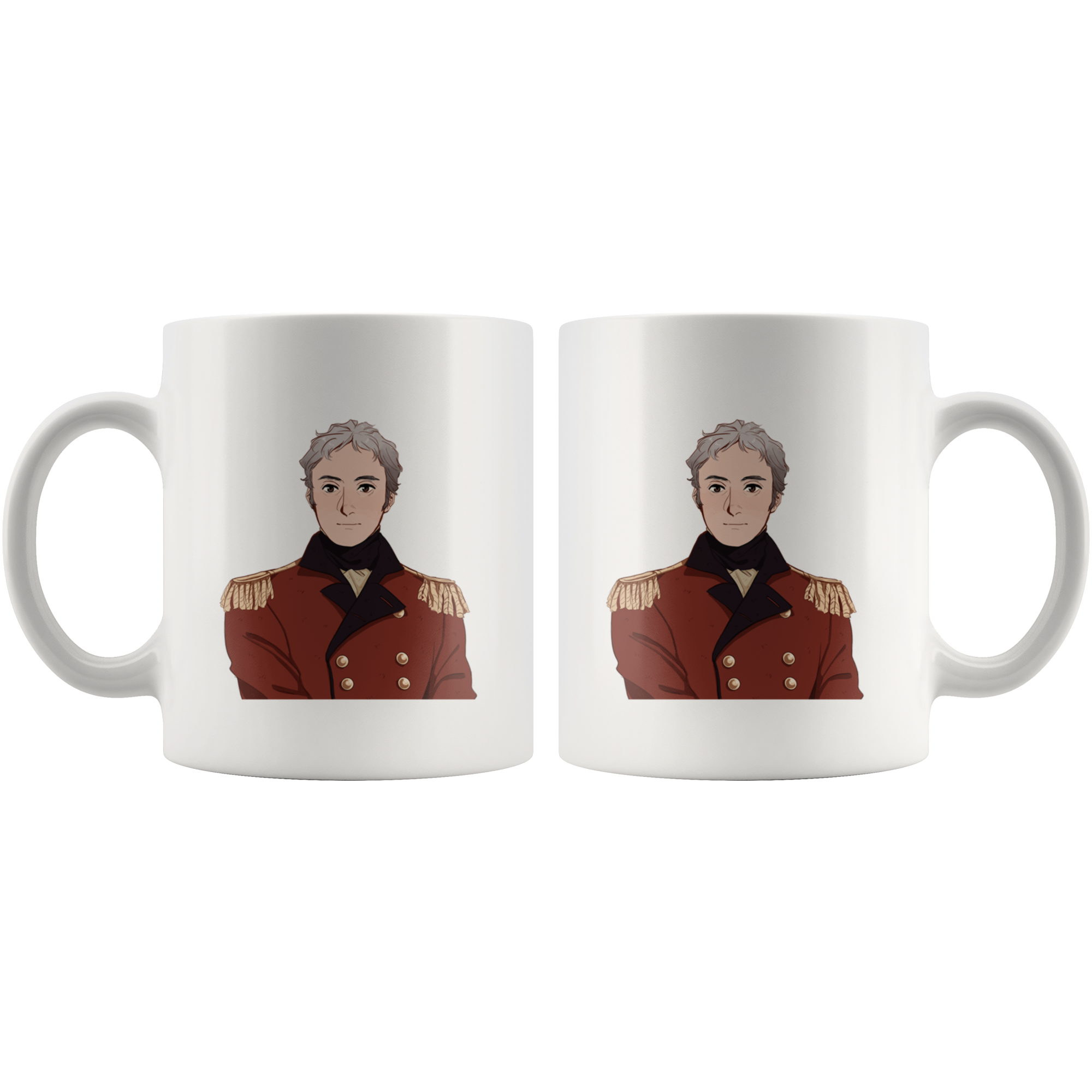 Sir John Moore Manga Style Mug - Napoleonic Impressions