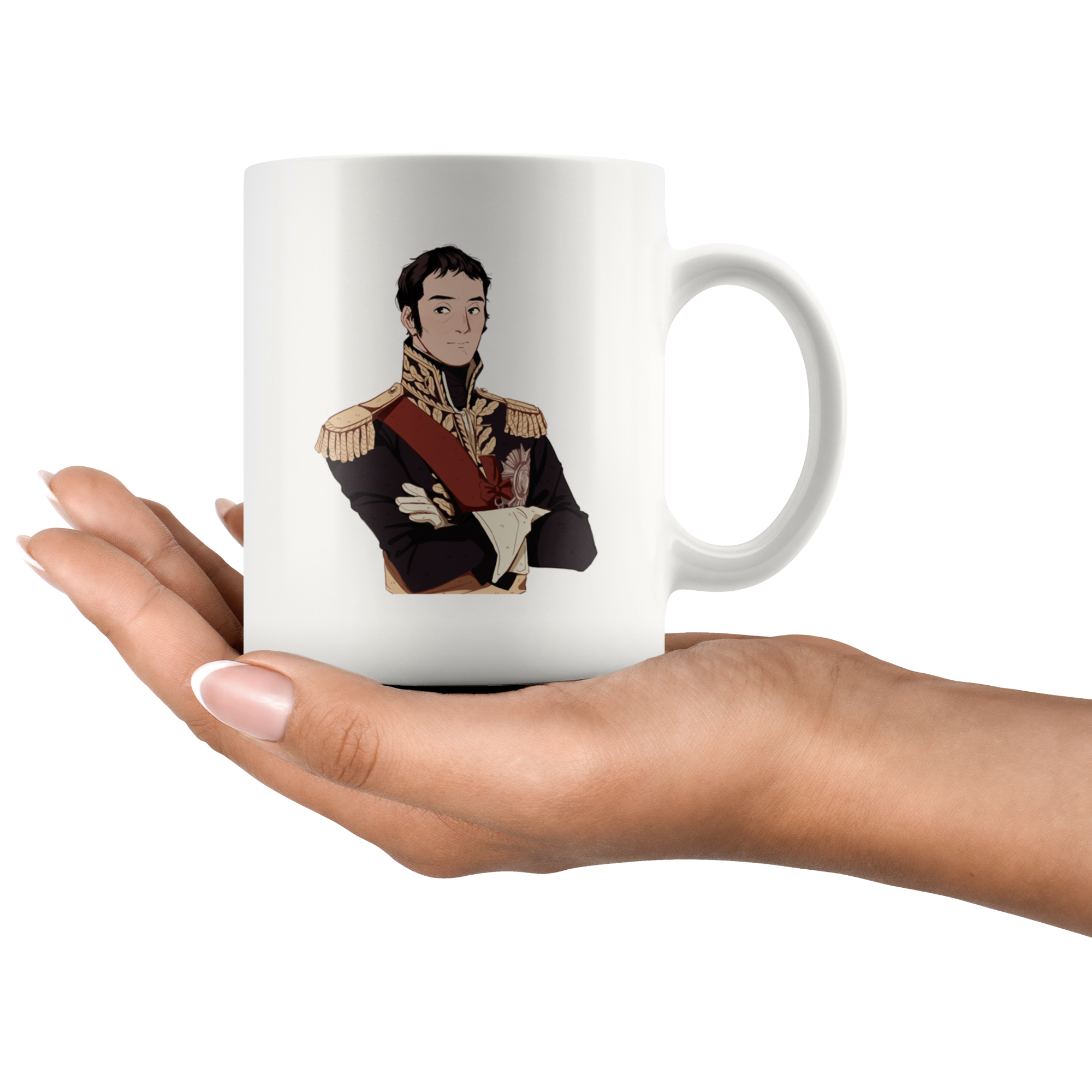 Marshal Massena Manga Style Mug - Napoleonic Impressions