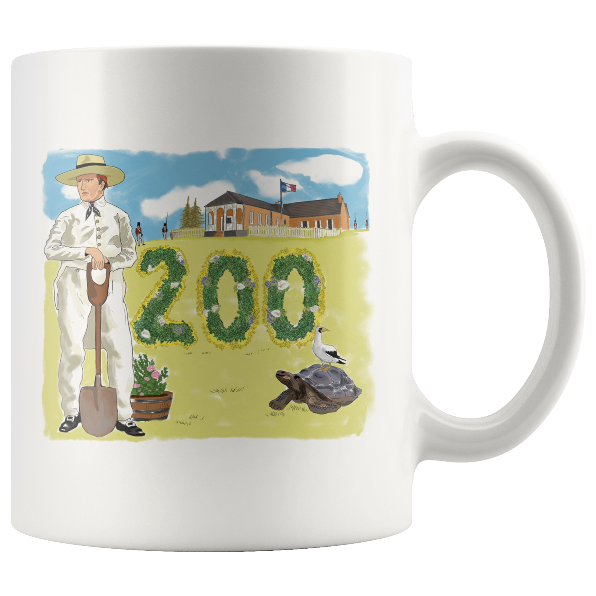 Napoleon Bicentenary St Helena Mug - Napoleonic Impressions