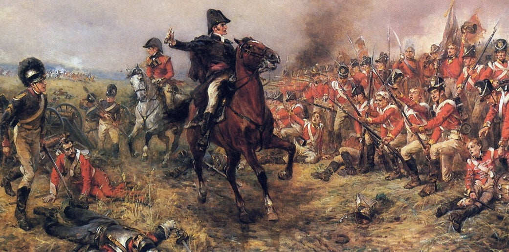 The Duke of Wellington at Waterloo